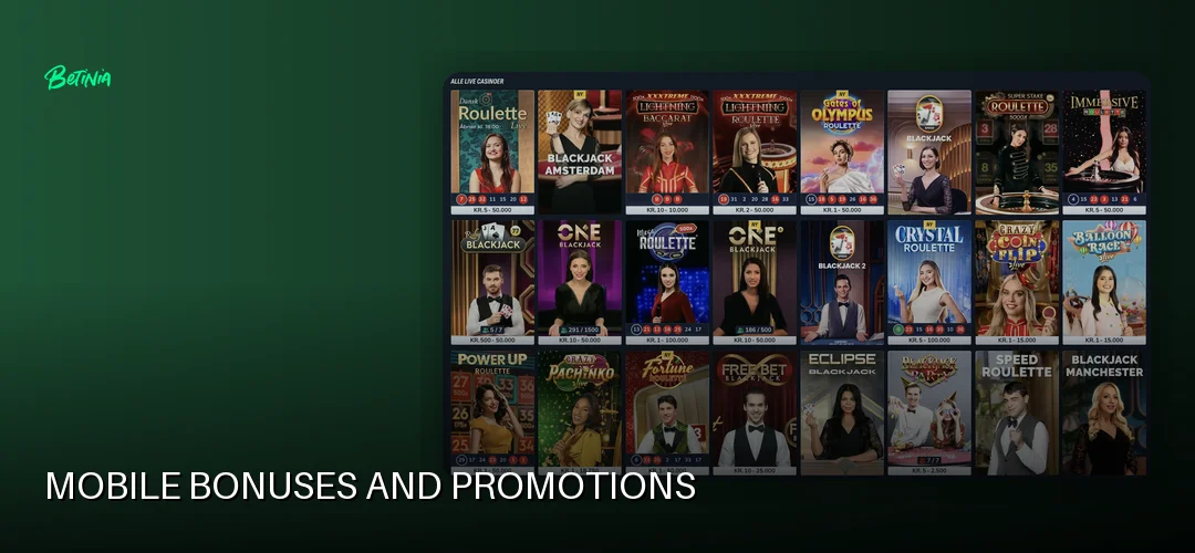 Betinia promotional banner