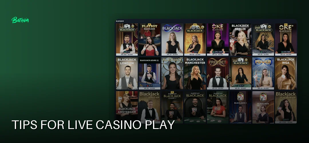 Betinia promotional banner